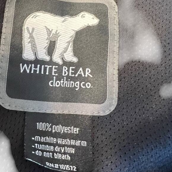 White Bear Black men’s size 2 XL full zip jacket - Picture 5 of 7